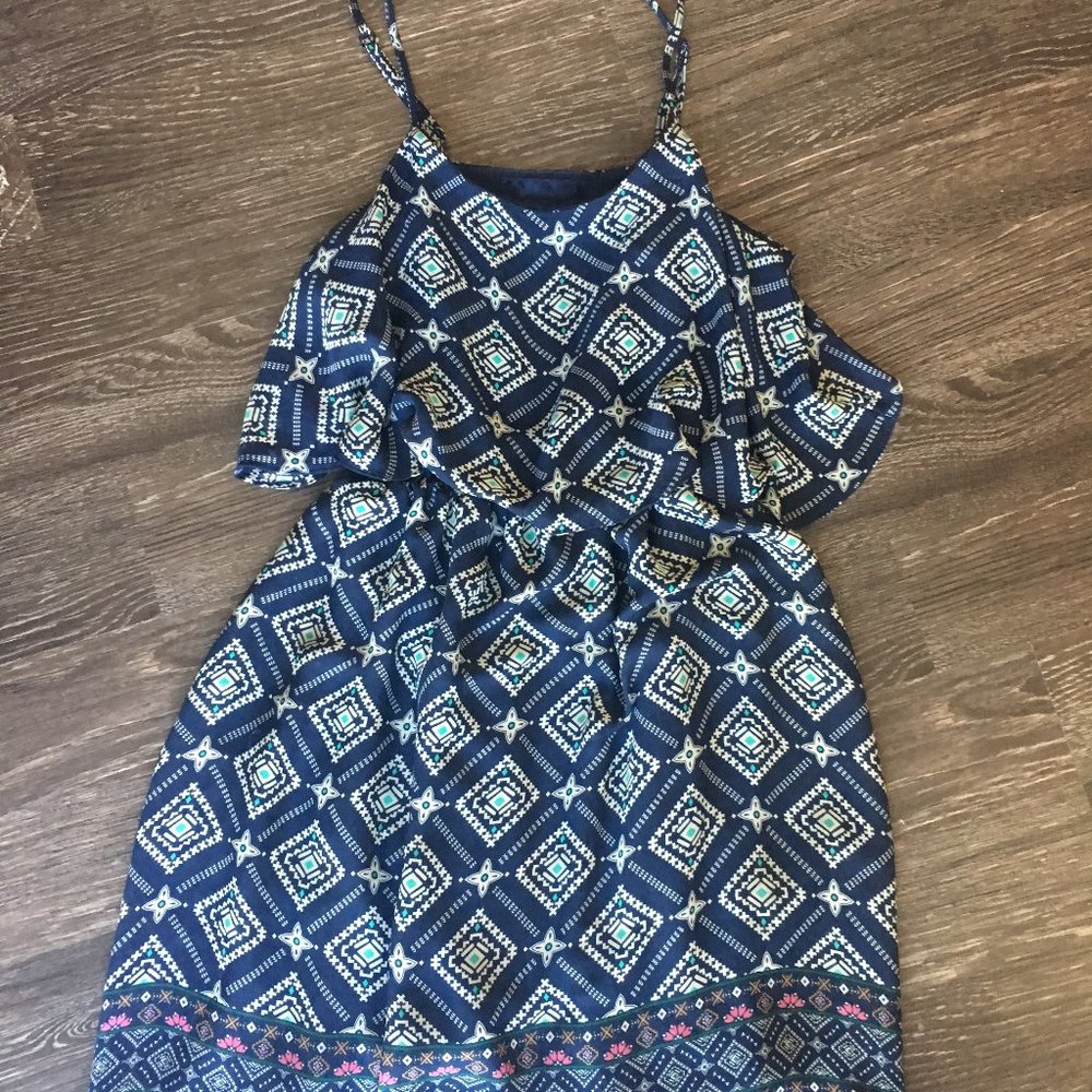 women's sundress print